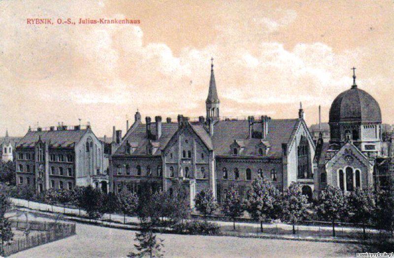 Szpital Juliusz na starej fotografii / Archiwum
