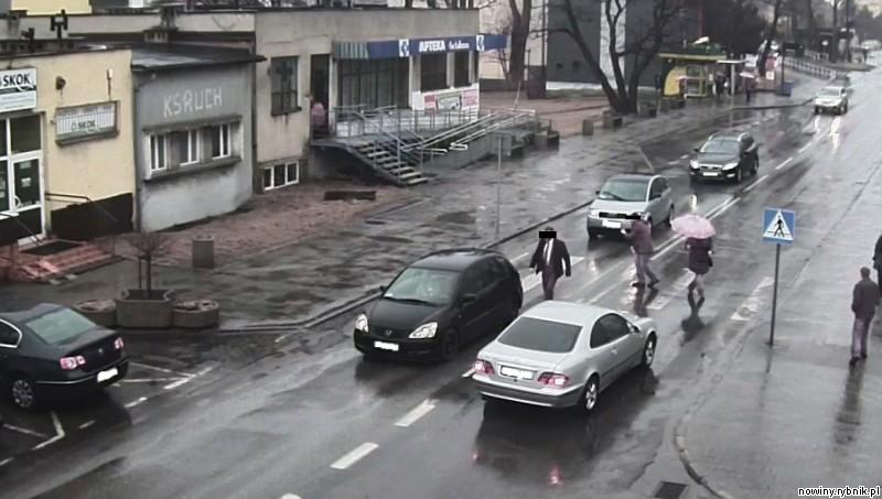 Incydent na ulicy Korfantego w Radlinie. / Policja Wodzisław