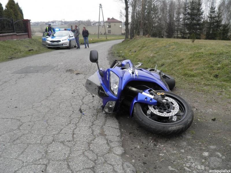 Testowanie motocykla okazało się fatalne w skutkach / Policja Rybnik