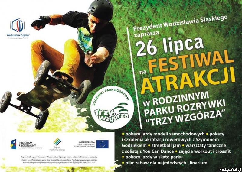 Jutro otwarcie Rodzinnego Parku Rozrywki w Wodzisławiu!