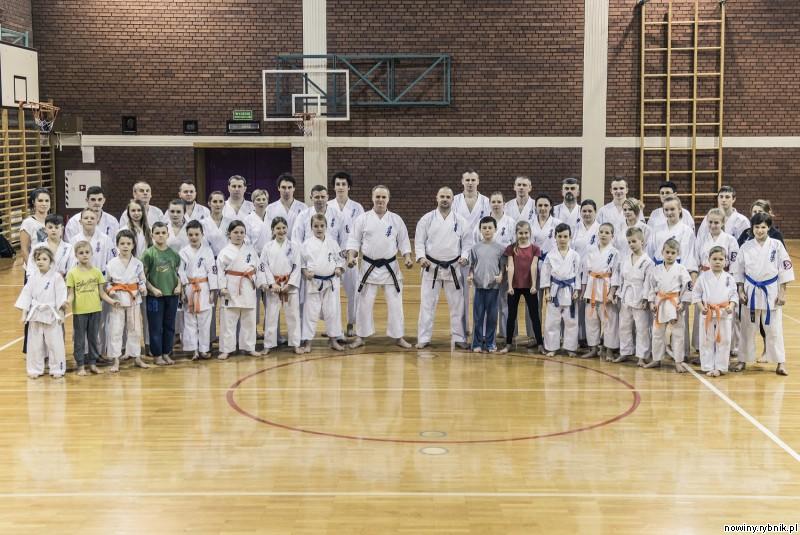Członkowie Rybnickiego Klubu Karate Kyokushin / archiwum klubu