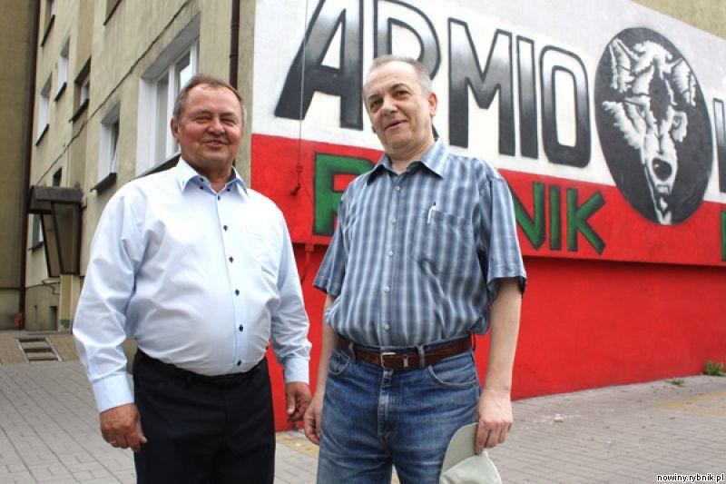Andrzej Wojaczek (z lewej) uważa, że pomysł jest wychowawczy / Adrian Karpeta