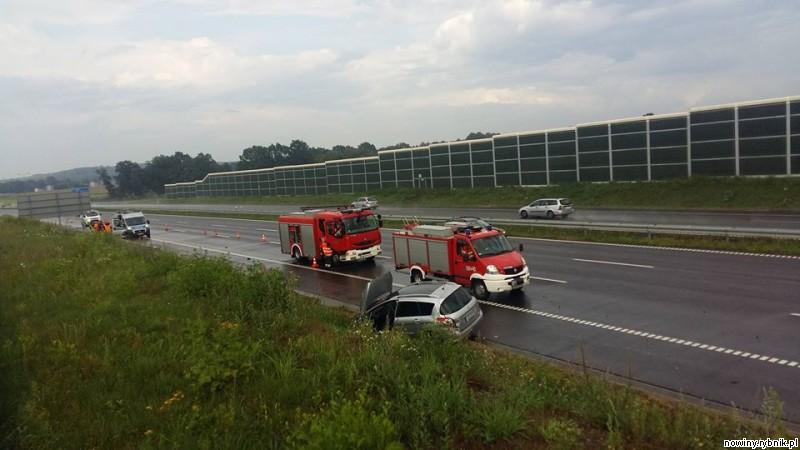 Dzisiejszy wypadek na A1 / 112 Czerwionka-Leszczyny