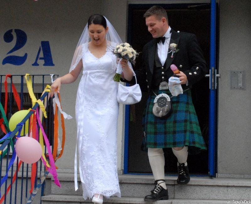 Ola i Peter ślub kościelny wzięli w Boguszowicach / ARC