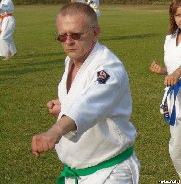 Tomasz Górecki  zaczał uprawiać karate po czterdziestce / FB/Tomasz Górecki