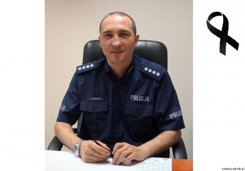 Nadkomisarz Krzysztof Skowron zginął tragicznie na motocyklu / Policja
