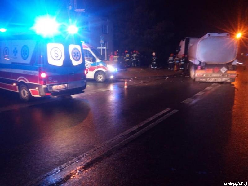 Do tego groźnego wypadku doszło dziś (8 marca) na ulicy Raciborskiej w Gorzyczkach / Wodzisław Śląski i okolice-Informacje drogowe 24H